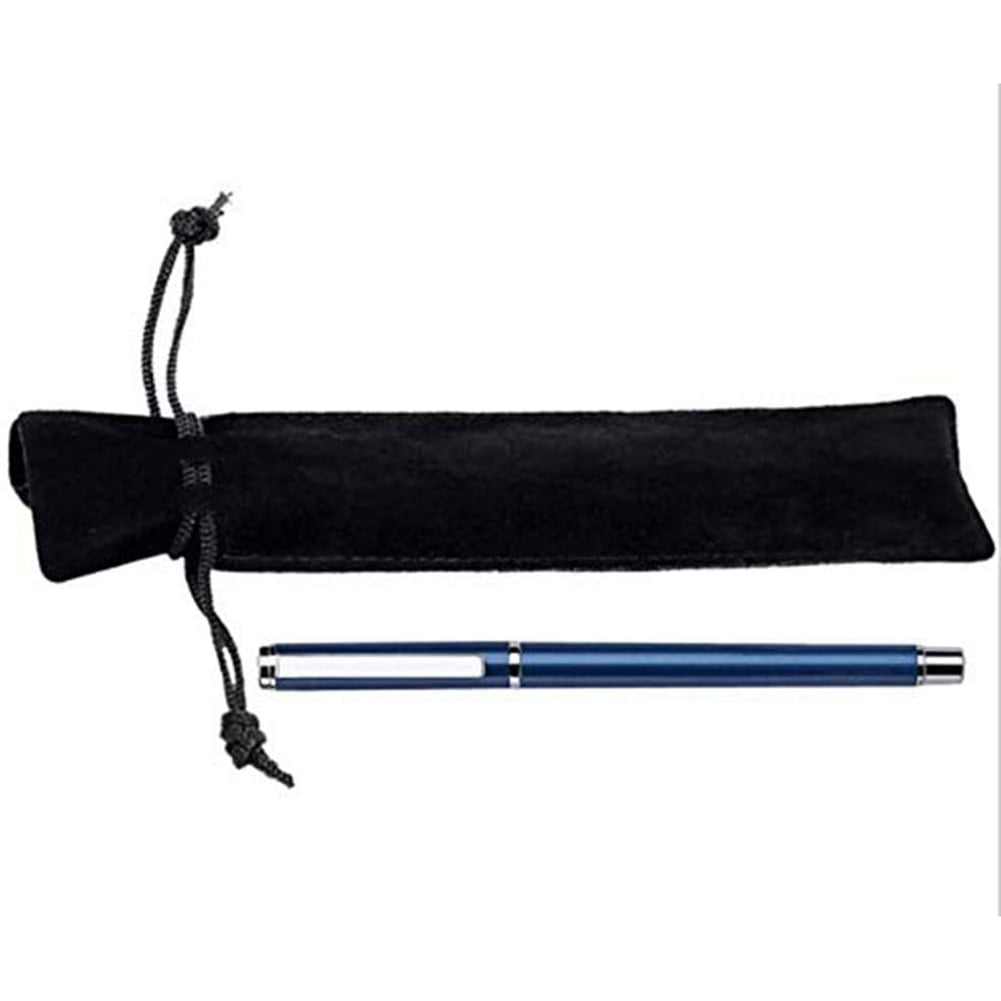 200 Pcs Black Velvet Pen Pouch Sleeve Holder Single Pen Bag Case Pencil Bag