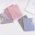 thumbnail image 4 of Methold Plaid Slobber Bufanda Algodón Triangular Mascota Toalla Decoración Suministros Verde Ropa para mascotas Rojo, 4 of 6