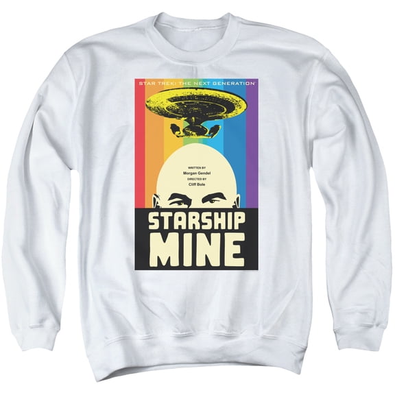 Star Trek - Tng Season 6 Episode 18 - Crewneck Sweatshirt - Small