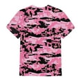 thumbnail image 4 of Qcmgmg Summer Tops for Women 2024 Crew Neck Camo Short Sleeve 2024 Shirts Casual Clearance T Shirts Tees Tunic Tops, 4 of 5