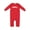 Red, variant on New Orleans, Louisiana Baby Romper Coveralls