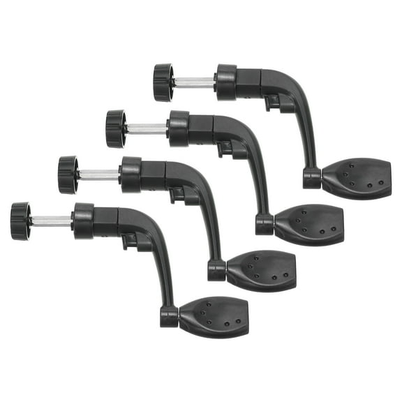 Uxcell Fishing Reel Handle Replacement Crank Rock Arm Rotary Knob Plastic Grip with Nut Fit #200 Series Reel 4 Pack