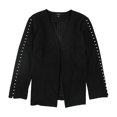 thumbnail image 1 of Alfani Veste Blazer Perle pour Femmes, Noir, Grand, 1 of 1
