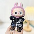 thumbnail image 4 of Mini ropa de felpa con capucha para muñecas, Mono para fanáticos, sin accesorios para muñecas, Kpop, Exo, Labubu, Idol, 17cm, 4 of 4