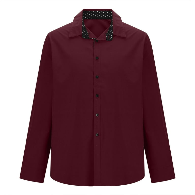 UNEEK CLOTHING Men's Long Sleeve Poplin Shirt, Produktbild-Vorschau 2