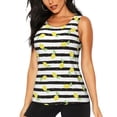 thumbnail image 2 of Haiem Lemon_1 Workout Tank Tops for Women, Athletic Sports Slim-Fit Tank Tops, Compression Sleeveless Dry Fit Shirts,Athletic Shirt-Small, 2 of 9