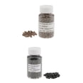 thumbnail image 1 of 2000 Uds 5mm color / Negro con de Silicona Micro Anillos Enlaces para Extensiones de Cabello con Puntas en Condiciones de Jinwen Anillo de extensiones de cabello, 1 of 8