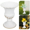thumbnail image 3 of 2pcs cementerio decorativo macizo plantador plantador florero de hierro jarrón conmemorativo exquisito, 3 of 7