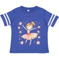 thumbnail image 3 of Inktastic Ballerina Girl in Pink Girls Toddler T-Shirt, 3 of 5