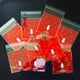 thumbnail image 5 of 100pcs Celofán Navidad Autoadhesiva Dulce Galleta Bolsa De Dulces Árboles de navidad rojos Colco Bolsas para galletas, 5 of 8