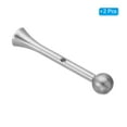 thumbnail image 3 of 1/4" Thread Ball Stud Ended Bolt 304 Stainless Steel Magic Arm Extension Rod Style 2, Silver 2 Pack, 3 of 5