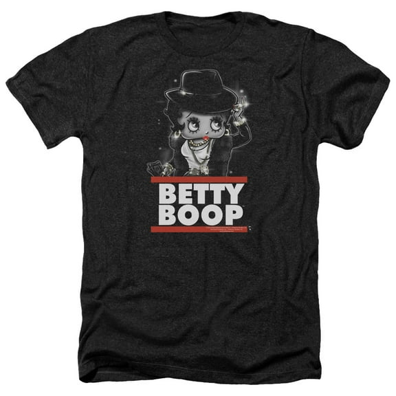 Betty Boop - Bling Bling Boop - Heather Short Sleeve Shirt - XXX-Large