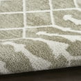 thumbnail image 2 of Nourison Astra Machine Washable 5'3" x 7' Sage Bohemian Indoor Rug, 2 of 9