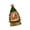 Small Green Car Old, variant on Operated Lamp Glowing Christmas Tree Realistic Flurry Effect Safe For Kids Holiday Desk Decoration