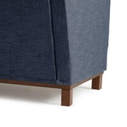 Gap Home Upholstered Wood Base Sofa, Navy