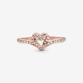 thumbnail image 5 of PANDORA Anillo con Corazón de Espoleta Brillante de 7.5" con Caja de obsequio - Anillo de Oro Rosa para Mujer - Rosa Chapada en Oro Rosa de 14k con Circonita Cúbica, 5 of 5