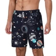 thumbnail image 2 of Gaeub Galaxy2 Mens Swim Trunks Stretch Beach Shorts Quick Dry for Men Swim Shorts Swimwear with Pockets- XX-Large, 2 of 9