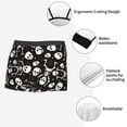 thumbnail image 3 of Lukts Skeleton Pattern Men's Underwear Covered Waistband Boxer Briefs-Large, 3 of 5