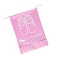 thumbnail image 2 of Inteprter Bolsa impermeable para ropa y zapatos, bolsa de almacenamiento de viaje práctica, bolsas organizadoras portátiles de nailon, bolsa Almacenamiento y organización del hogar rosado pequeña, 2 of 6