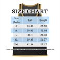 thumbnail image 3 of Yiaimeir Men's Classic White Tank Top With Contrasting Trim Breathable Cotton Sleeveless UnderTank Tops For Everyday Comfort,Size S-3XL, 3 of 5
