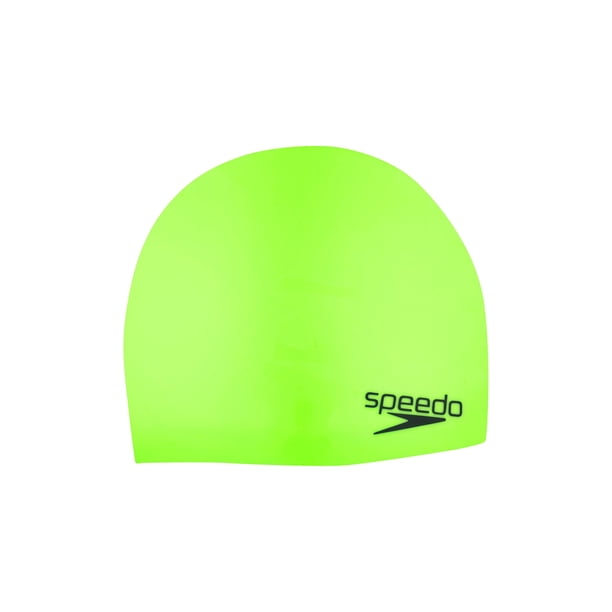 Gorro de natación Speedo, unisex, de silicona, elastomérico, deportivo, color neón