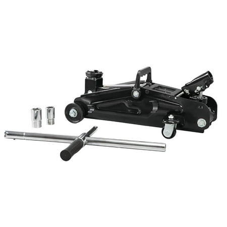 Torin Blackjack Roadside Kit with a 2 Ton Trolley Jack with Lug