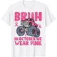thumbnail image 1 of Bruh in October We Wear - Camiseta para niños con cáncer de mama rosa, 1 of 2