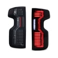 thumbnail image 2 of 1 Pair LED Tail Lights Compatible with 2019-2025 Chevy Silverado 1500,2020-2025 Chevy Silverado 2500 HD/3500 HD,Sequential Turn Signal Rear Lights,Black Housing & Smoked Lens, 2 of 10