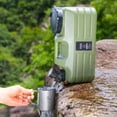 thumbnail image 5 of Portable PE Water Storage Tank with Faucet – 5-Gallon Square Collapsible Camping & Car RV Emergency Drinking Water Container, 5 of 5