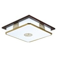 thumbnail image 4 of Modern LED Dimmable Ceiling Light w/Remote Control Bedroom Chandelier Fixture, 4 of 35