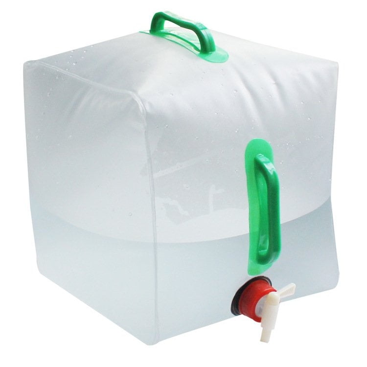 Camping 20L Collapsible Water Carrier Storage Container With Tap Gardening 