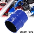 thumbnail image 1 of Unique Bargains 100cm Length 28mm Inner Dia Straight Hump Silicone Hose Coupler Intercooler Tube for Car Intercooler Intake Piping Blue, 1 of 6