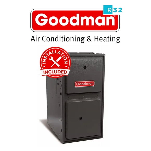 Goodman GR9S92 - INSTALLED - 120K BTU Gas Furnace