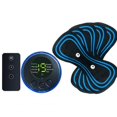 thumbnail image 1 of Mini Neck And Cervical Vertebra Massager, Portable Mat For Back And Shoulder Massage, 8 Speed 19 Power Adjustable Relief For Arms, Neck, Shoulders, Back Waist Remote control+host+5 patches English pa, 1 of 5