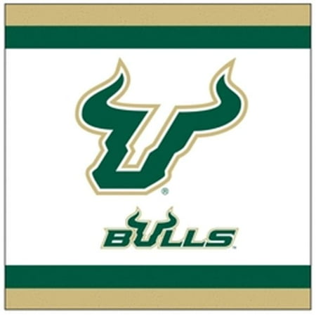 South Florida Bulls NCAA University College Sports Party Paper Luncheon Napkins