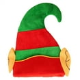 thumbnail image 1 of Sombrero de elfo de Navidad, sombrero de elfo de Navidad con sombrero de rayas rojas y verdes, accesorios para fiestas de cosplay, durabilidad probada en el tiempo, 1 of 8