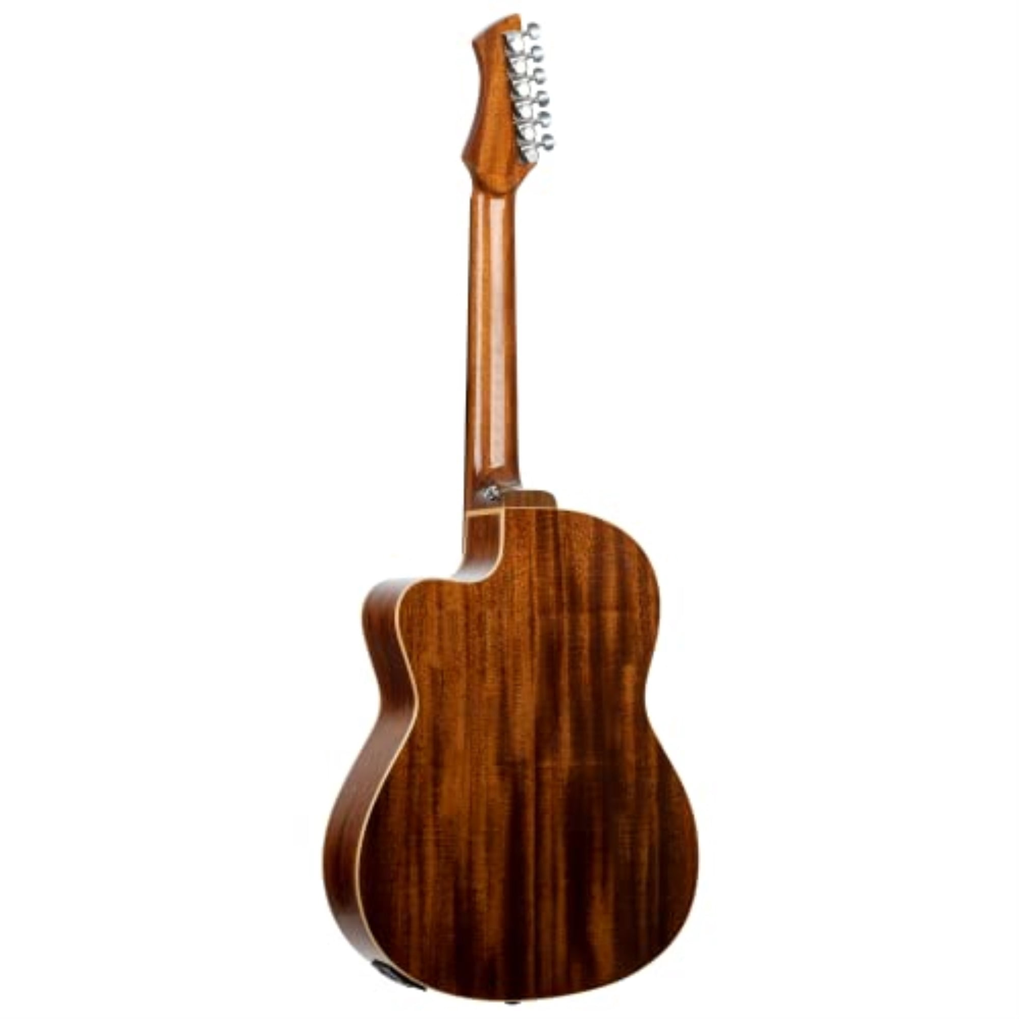 Performer Series Solid Top Slim Neck Acoustic-Electric Nylon Classical Guitar with Bag