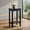 Black, variant on Demi Bonn End Side Table, Bed and Sofa Side Table, 2-Tier Nightstand End Side Wooden Legs Table, for Living Room, Bedroom, Black