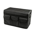 thumbnail image 3 of Car Trunk Organizer Bag Storage Organizer Folding Large Capacity with Handles Car Boot Bag Outdoor Storage Box for Sedan Travel RV Room M 48x28x30vm, 3 of 10