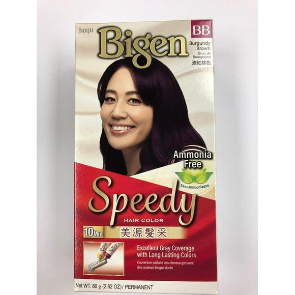 Bigen Rapide Couleur De Cheveux (Brun de Bourgogne) Couvre vos gris en 10 minutes
