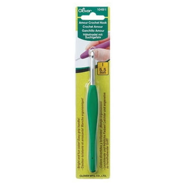 Clover Amour Crochet Hook, I, 5.5mm