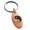 Rose, variant on Stainless Steel Yin Yang Engraved Small Oval Charm Keychain Keyring