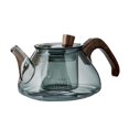 thumbnail image 4 of Tetera de vidrio de borosilicato, tetera de vidrio decorativa de 540ml con teteras de influser, juego de tetera de té suelta para restaurantes, Sunnimix Tetera, 4 of 8