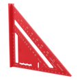 thumbnail image 2 of 1PC Measuring Square Ruler 90 Degree Thickened Square Aluminum Alloy Woodworking Measurement Square Red, 2 of 8