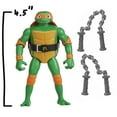 thumbnail image 5 of Tales of The Teenage Mutant Ninja Turtles: 4.5" Head Droppin' Michelangelo Basic Figure by Playmates Toys, 5 of 9