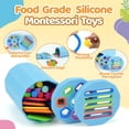 thumbnail image 4 of Clasificación Montessori de formas y colores de Toy Gaiabliss, de 1 a 3 años, 4 of 8