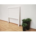 thumbnail image 3 of Cabecera Para Cama Individual Muebles GM Modelo Duela Pata Delgada Madera de Pino Laca Color Blanco, 3 of 5