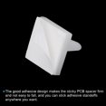 thumbnail image 4 of Uxcell Adhesive Standoff, 60 Pcs Reverse Mount Insulation Bracket Isolation Column PCB Spacer 0.19" Supporting Height, 4 of 5
