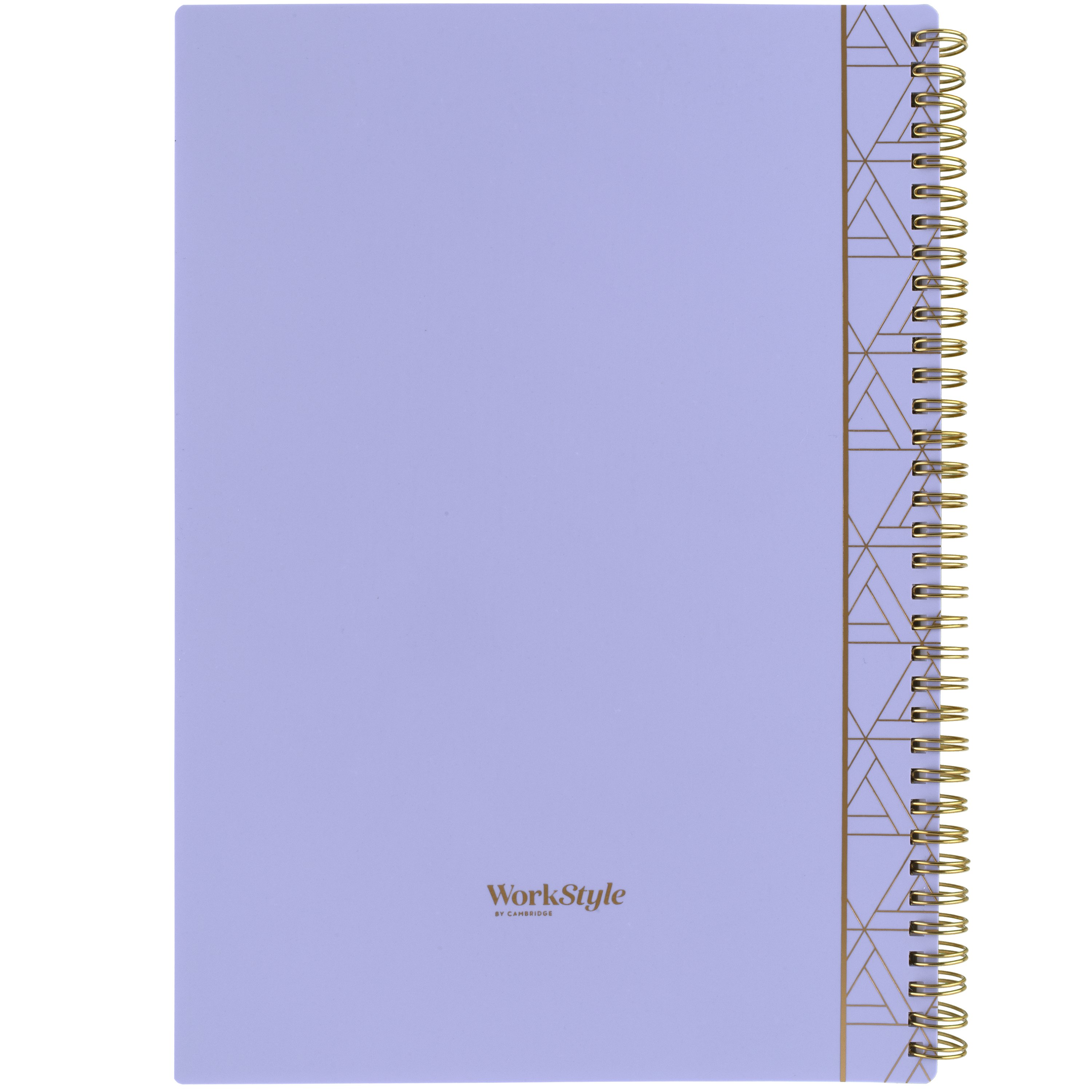 Cambridge WorkStyle Wirebound Notebook, 80 Sheets, Lavender, Large, 8.25" x 11.75" (1606P-409-19)
