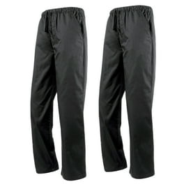 Chef s Uniform Kitchen Bottoms Food Service Pants Unisex Work Wear TypeA Black